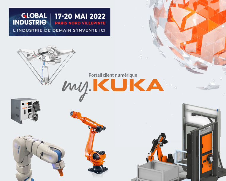 Les nouveautés KUKA présentées au salon Global Industrie Paris 2022